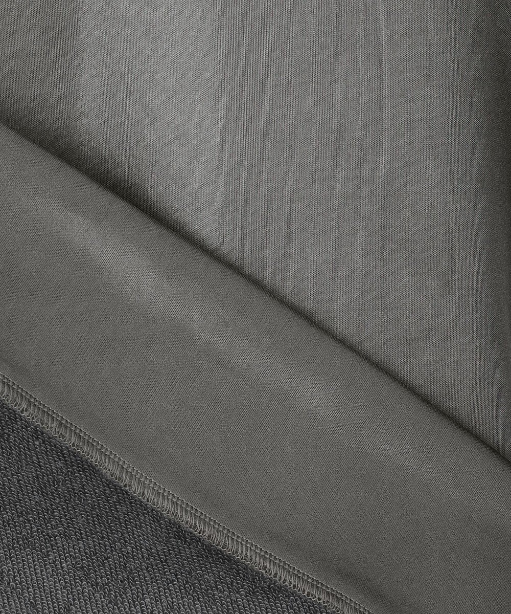 ICB 【洗える】サテンボンディング ジップアップパーカー 