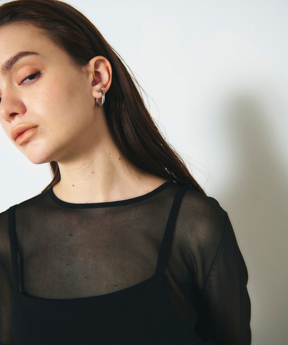 GRACE CONTINENTAL パールリングイヤークリップ 