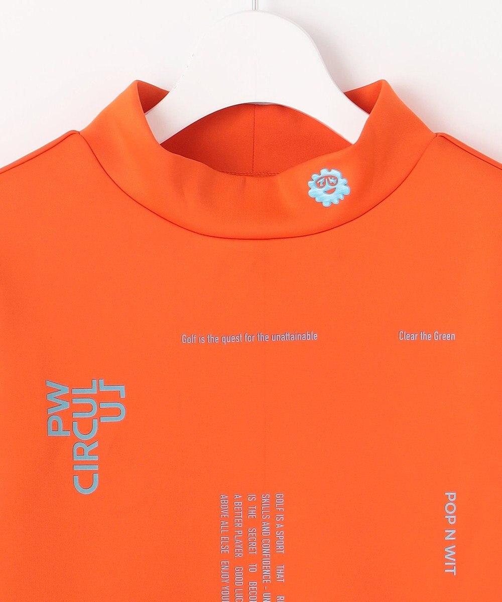 PW CIRCULUS 【イージーケア / 軽量 / 一枚でサマになる】【WOMEN】ロゴモックネック 