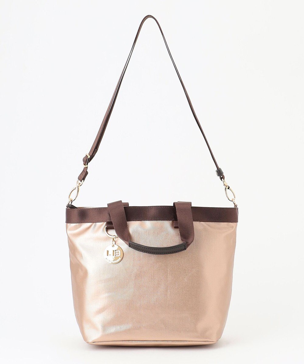 LA BAGAGERIE 【コットン×ポリウレタン】シャイニーミニトート 