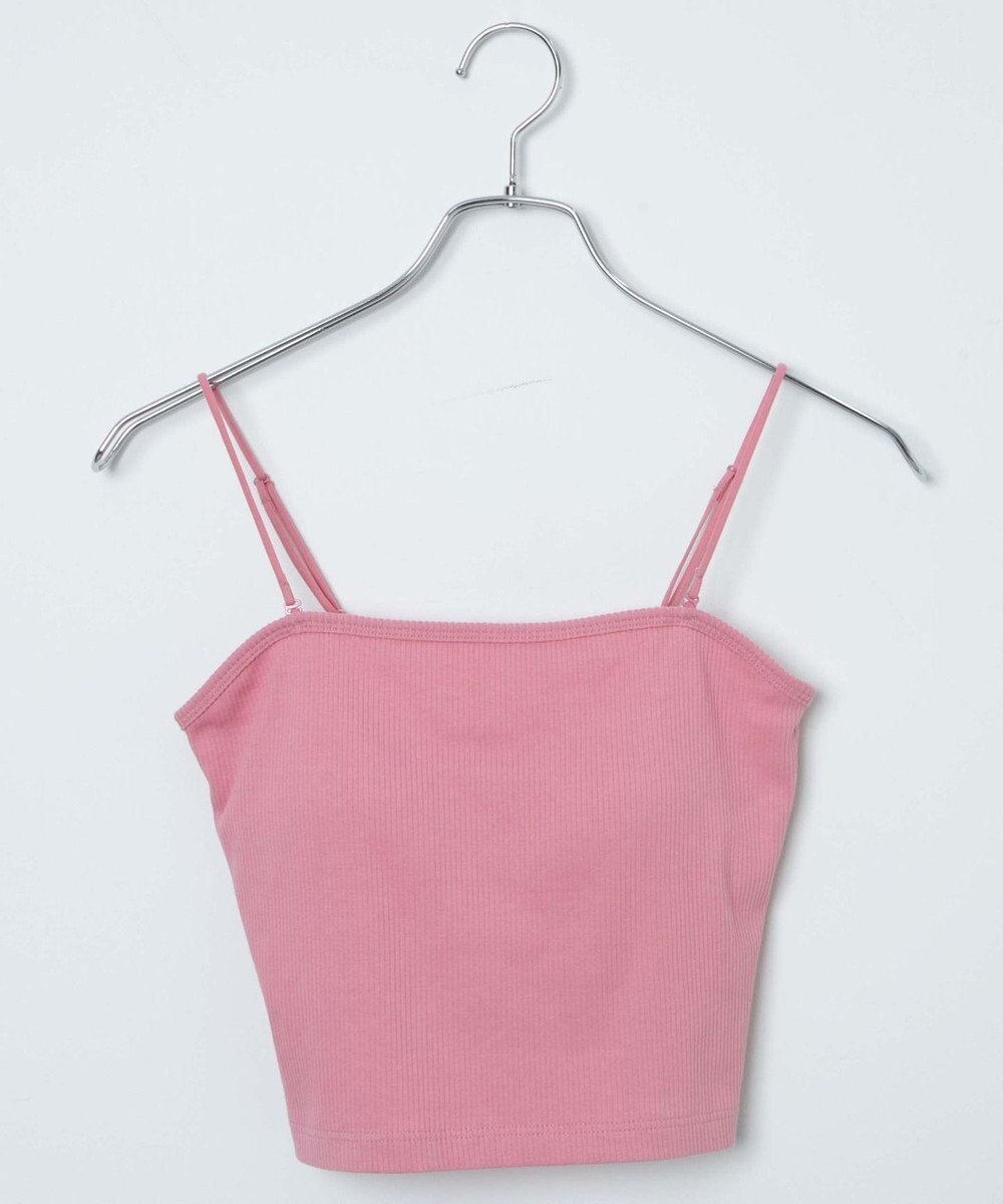 WEGO 【カップ付き】なちゅ盛れカップインショートキャミ 