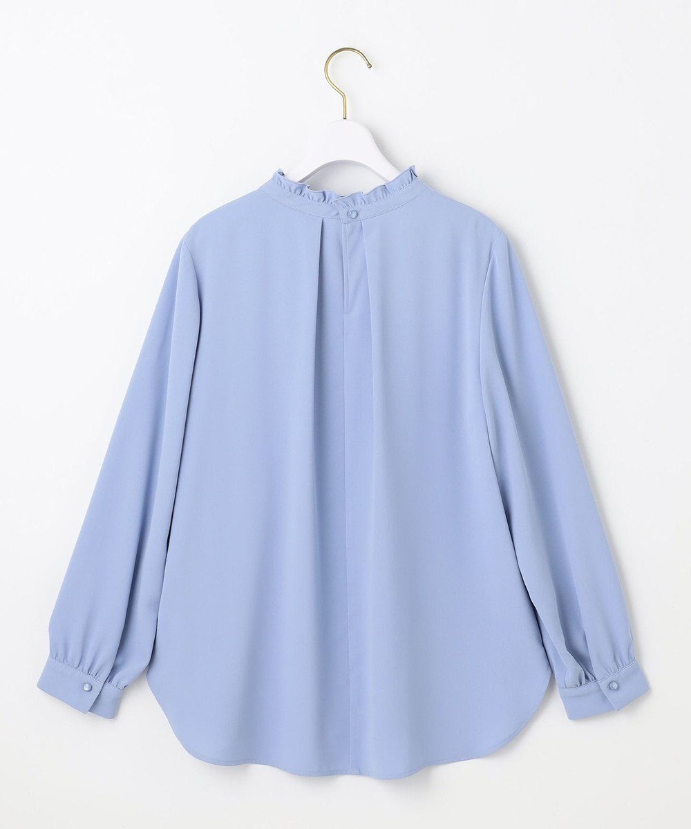 ANY SIS 【洗える】フリルネックスタンド ブラウス 