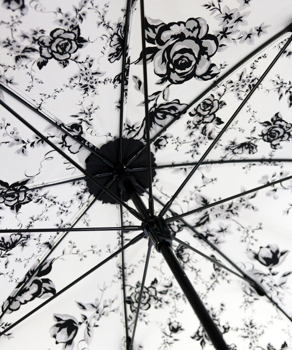 +RING レディース向け プラスリング 雨傘（長）60cm FLW T1258 2重張り傘 