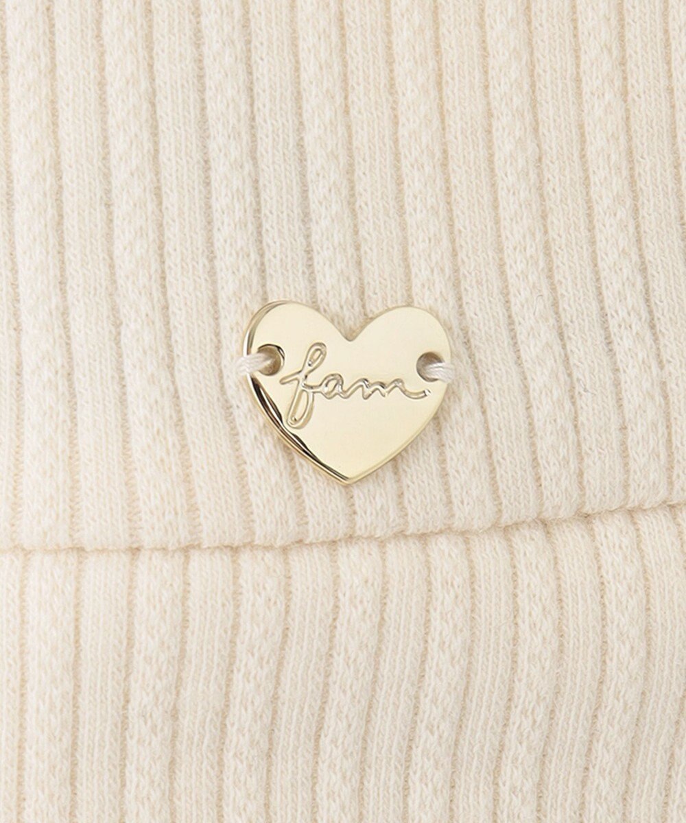 ANY KIDS パール付きペプラムトレーナー 