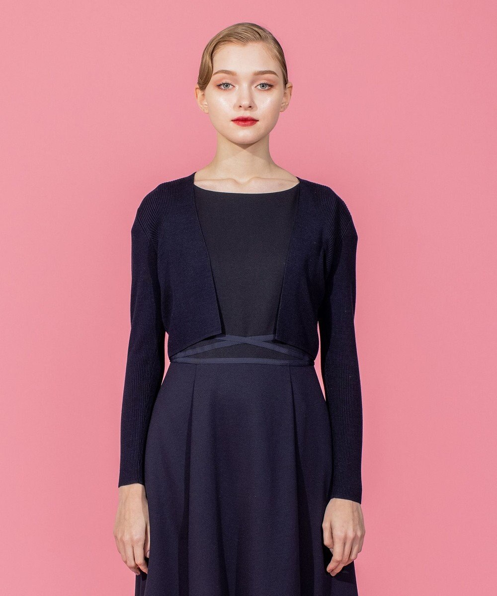 TOCCA 【洗える！】SILK RIB BOLERO ボレロ 