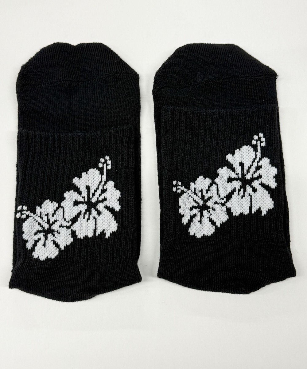 WEGO バックハイビスカスソックス 