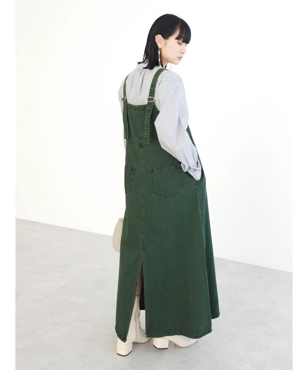 Green Parks ・ＳＵＧＡＲ　ＳＰＯＯＮ　カラーデニムジャンスカ 