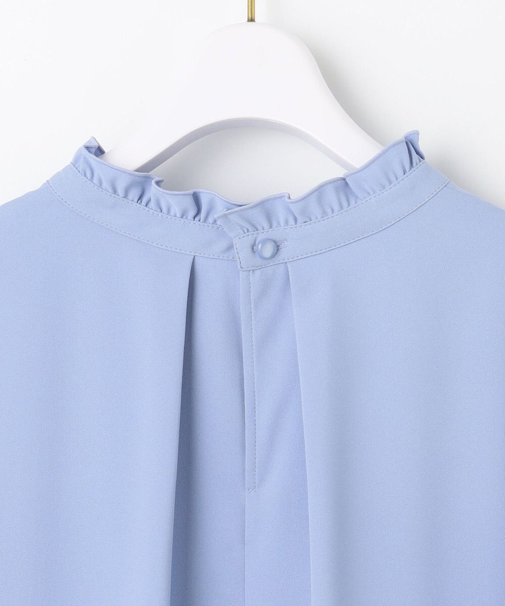 ANY SIS 【洗える】フリルネックスタンド ブラウス 