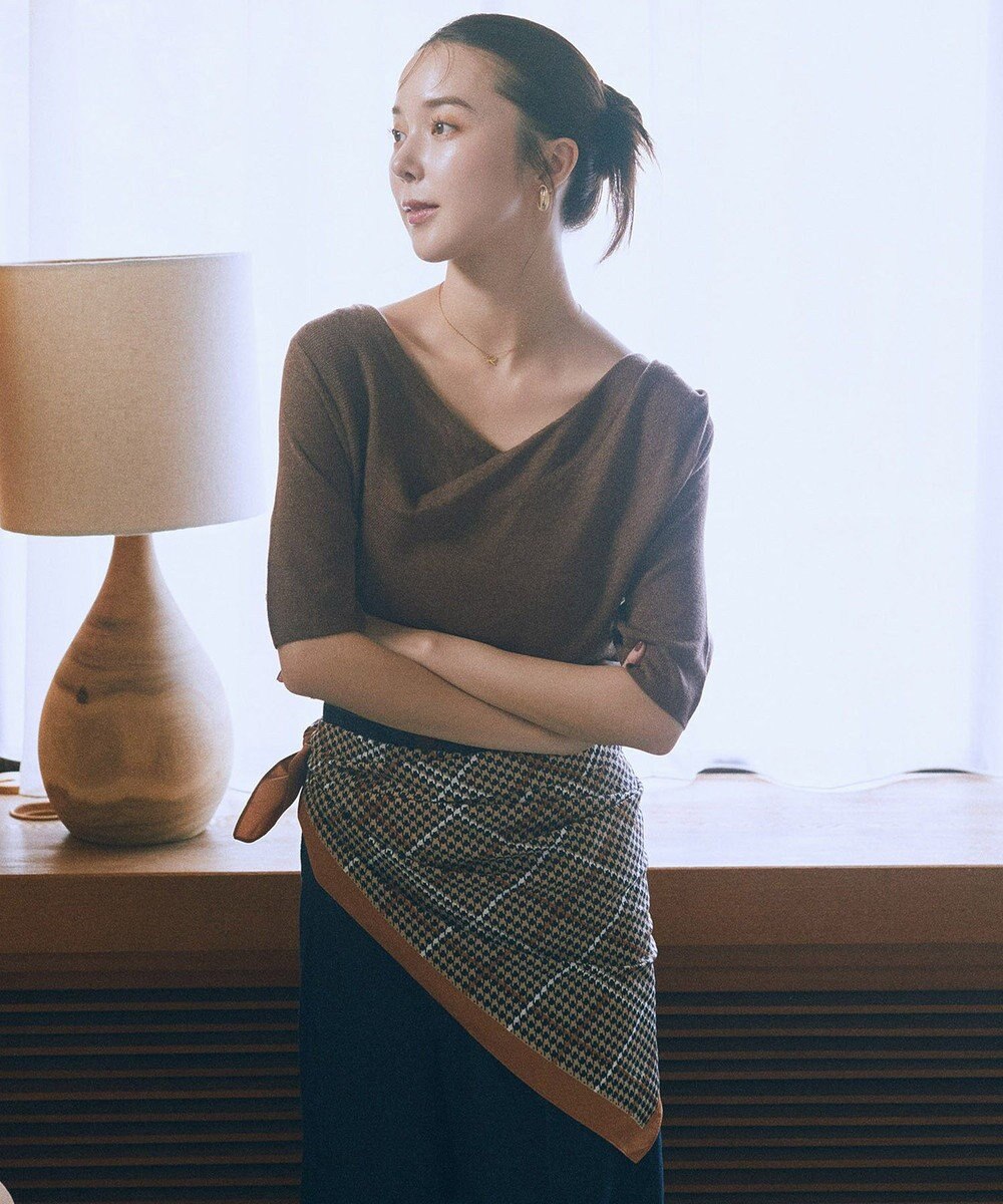 earth music&ecology 大判スカーフ 