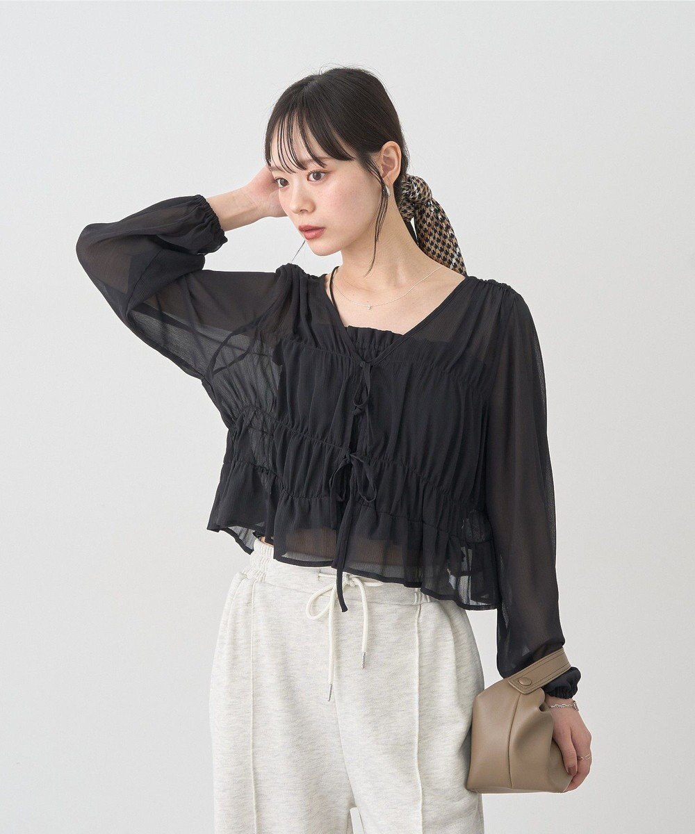 earth music&ecology 大判スカーフ 