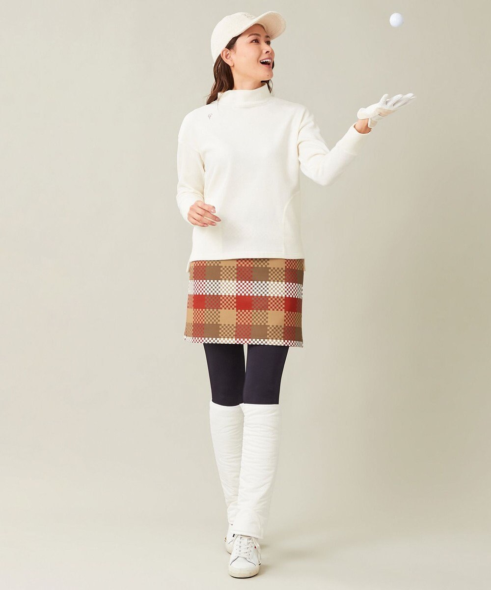 23区GOLF 【WOMEN】チェッカープリント スカート 