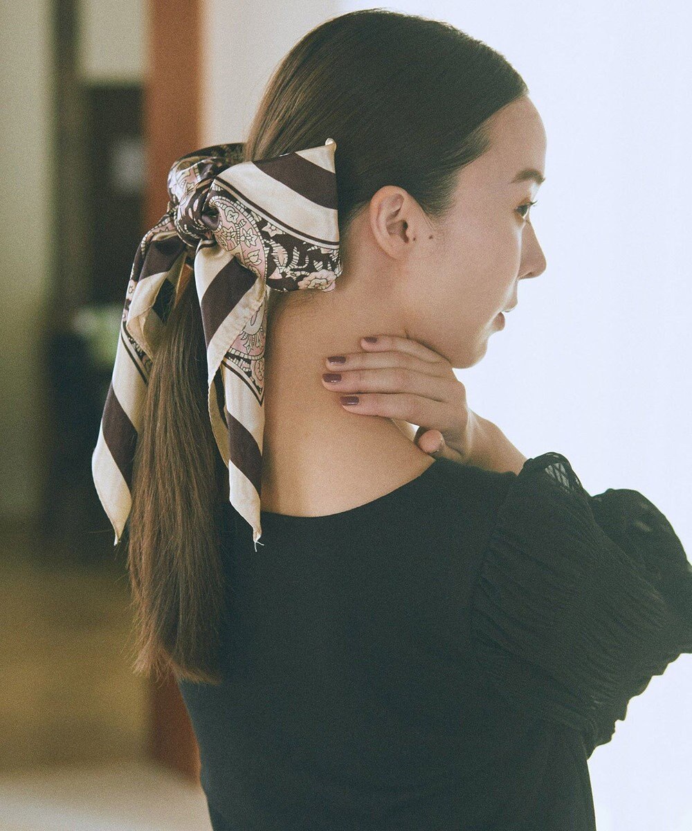 earth music&ecology 大判スカーフ 