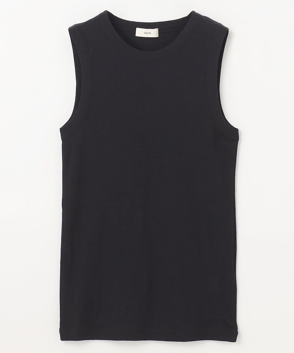 NAVE 【Nave・洗える】ガーゼフライス タンクトップ 