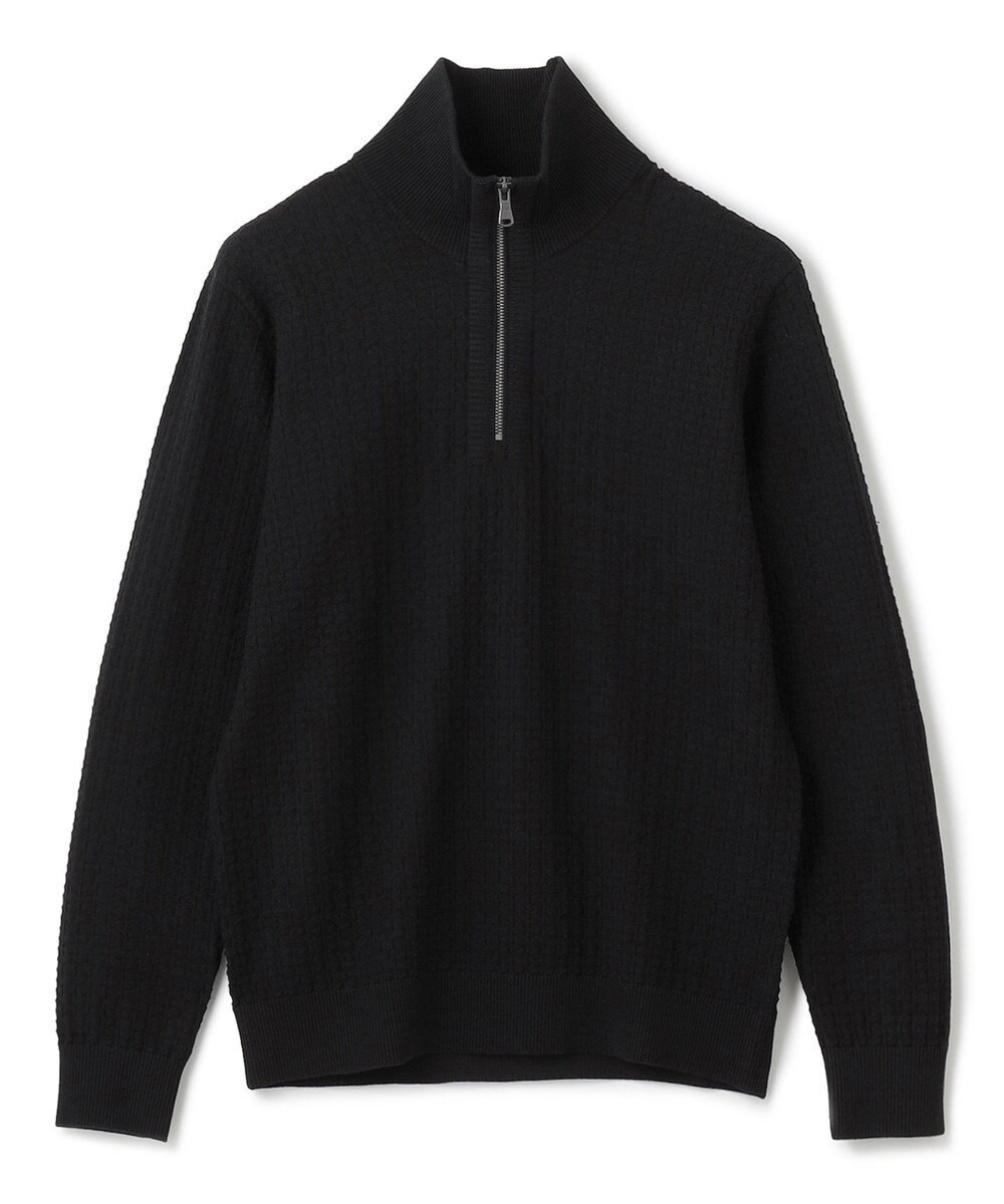 JOSEPH HOMME 【WEB限定】ヴィスコースリンクス　ハーフジップニット 