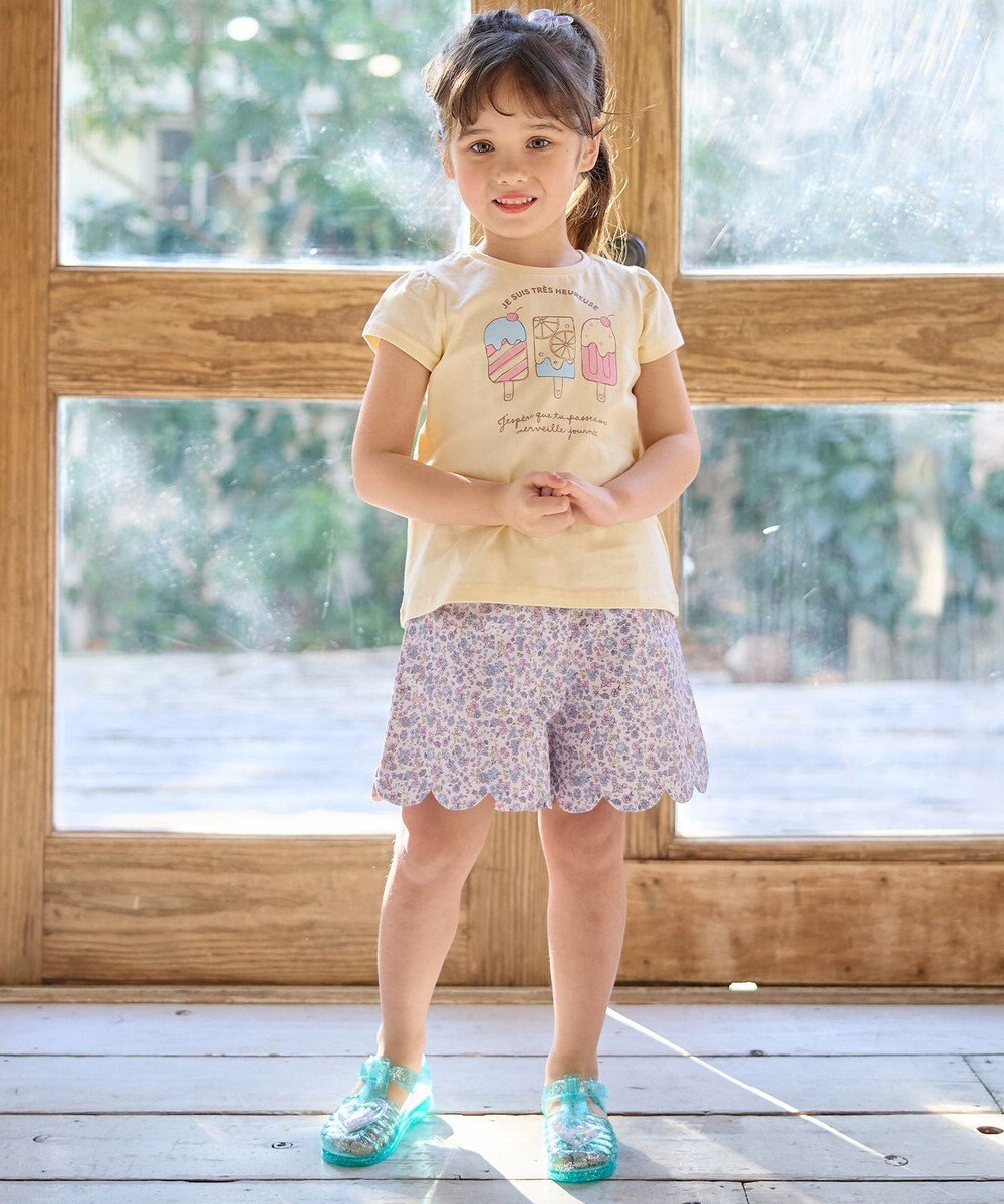 ANY KIDS 【WEB限定】7days プリント 半袖 Tシャツ 