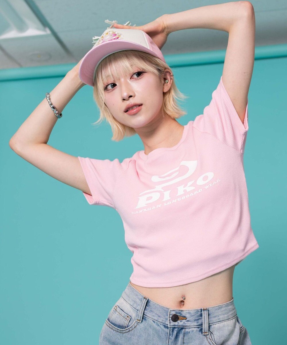 WEGO 別注PIKOラメ　リブT 