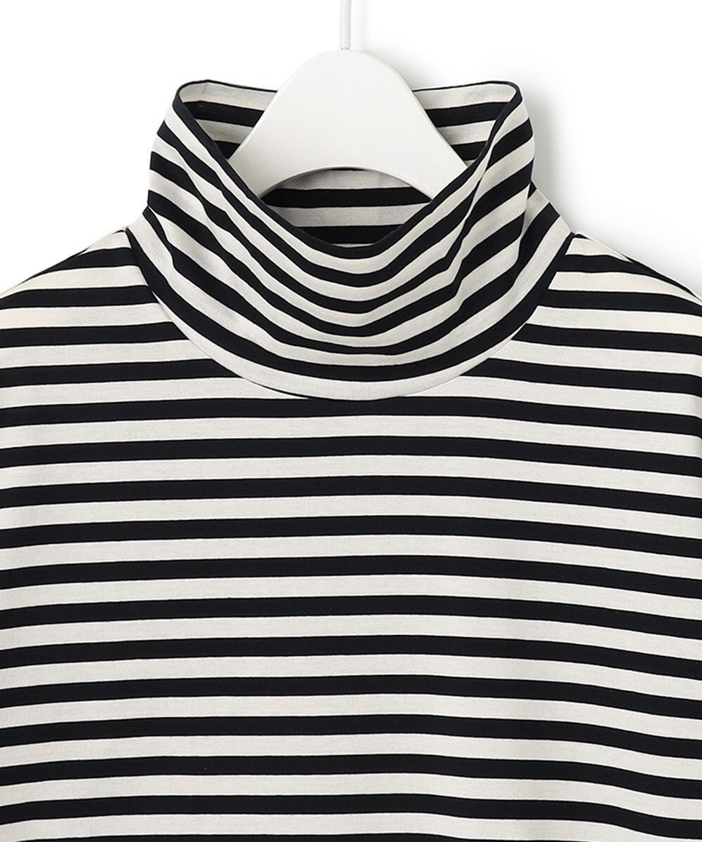 ICB 【洗える】CottonSingleJersey ハイネックプルオーバー 