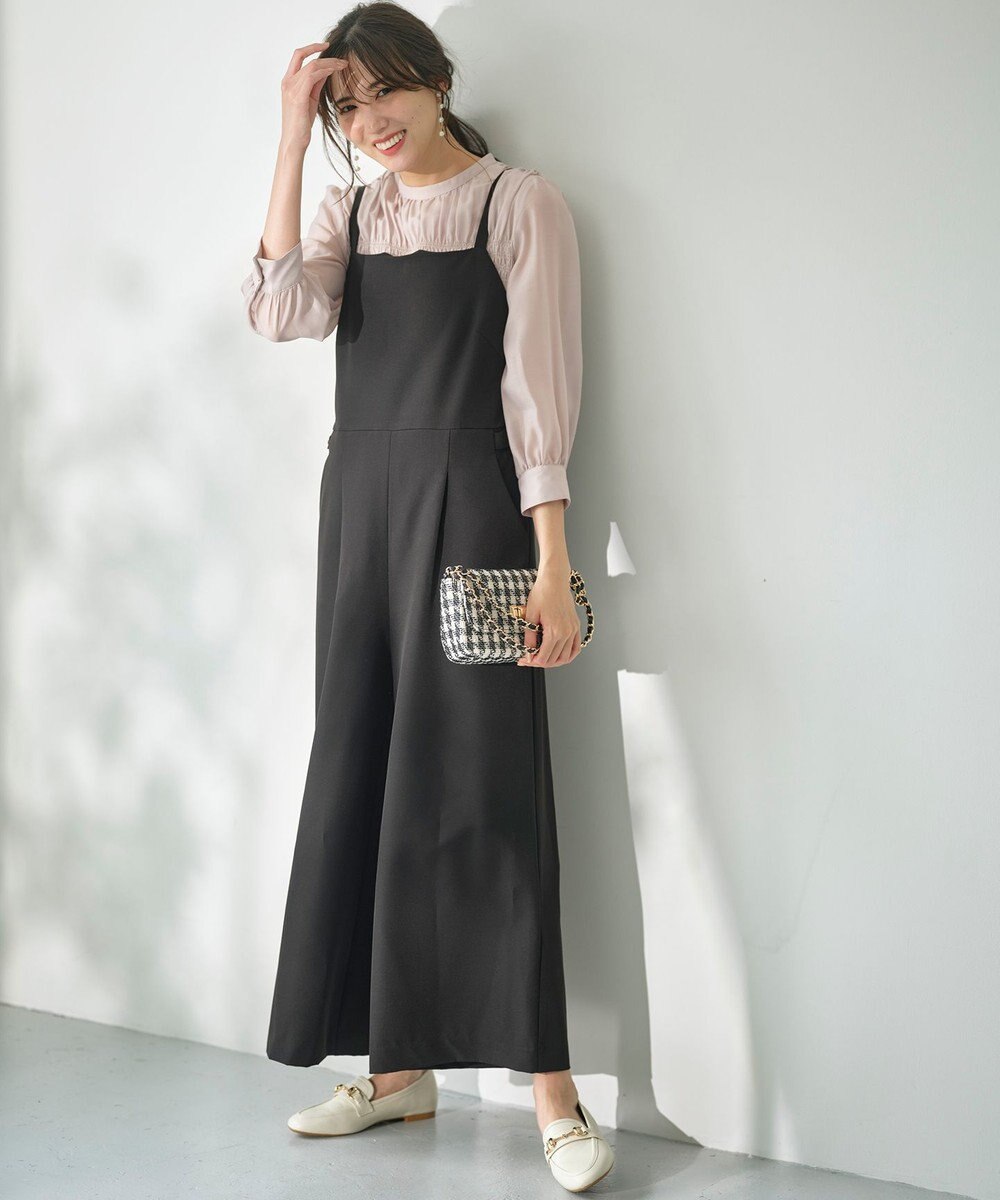 ANY SIS 【洗える】オールインワン サロペット 