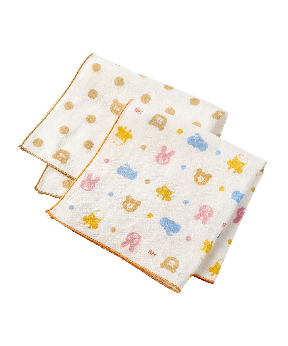 MIKI HOUSE HOT BISCUITS ガーゼベビータオルセット 