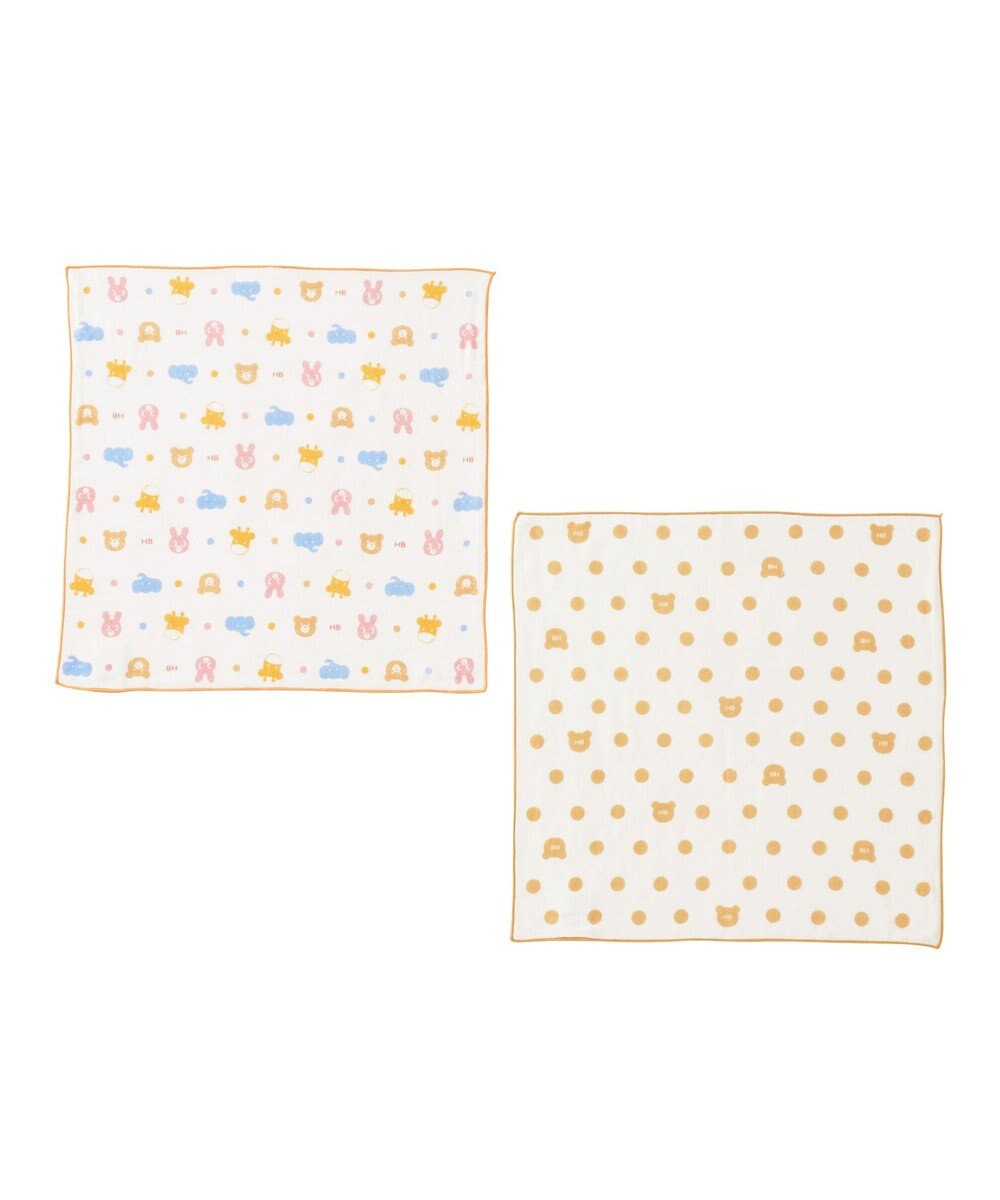 MIKI HOUSE HOT BISCUITS ガーゼベビータオルセット 