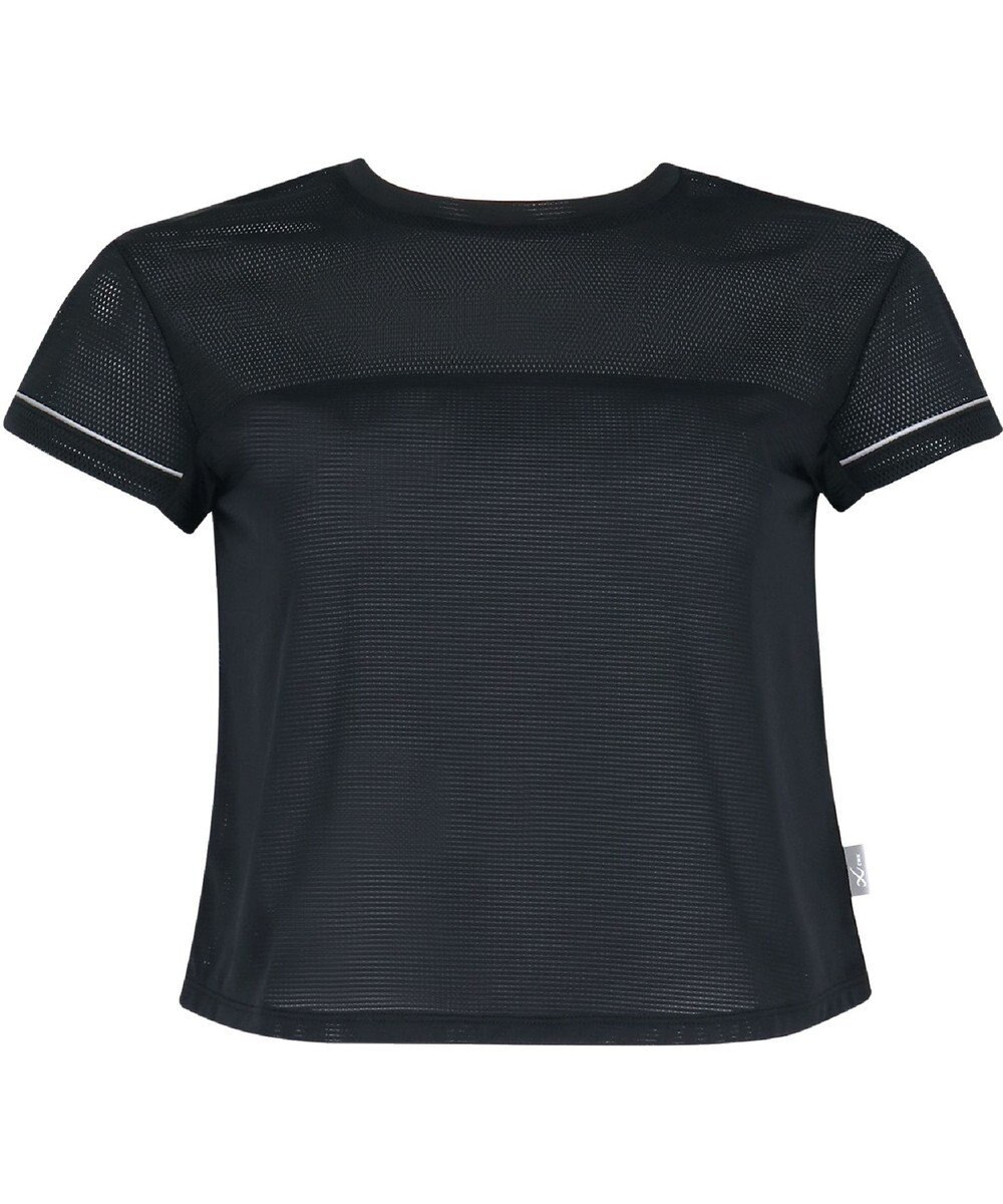 CW-X 【WOMEN】 CW-X ランニングシャツ メッシュ素材 涼しい着ごこち スポーツウェア 半袖 3分袖 レディース DLY163 /ワコール 