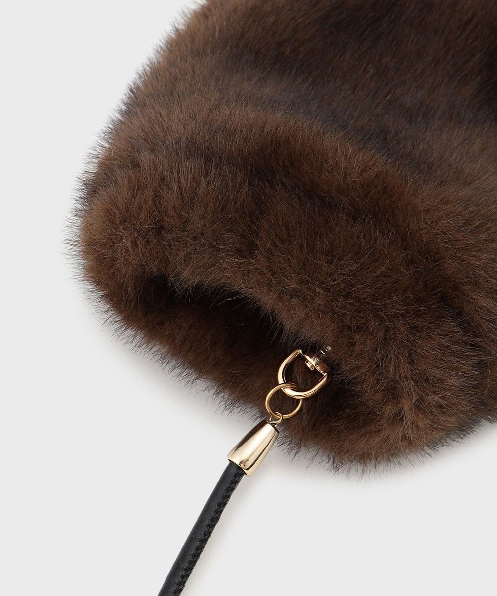 GRACE CONTINENTAL LOU ANDREA フェイクファーミトン 