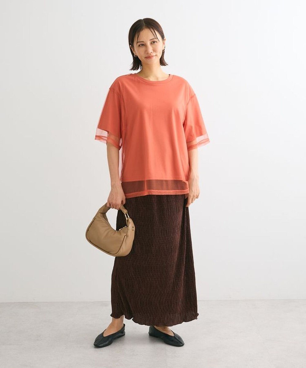 Green Parks BEST PRICE チュールレイヤードプルオーバー 