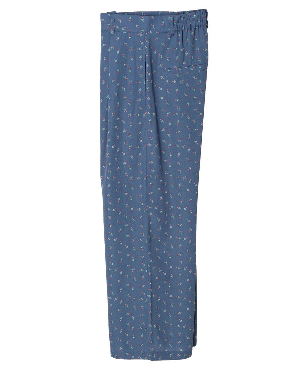 earth music&ecology 花柄ワイドパンツ 