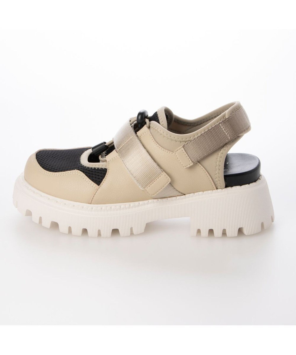 ing <ing>厚底スニーカーサンダル 