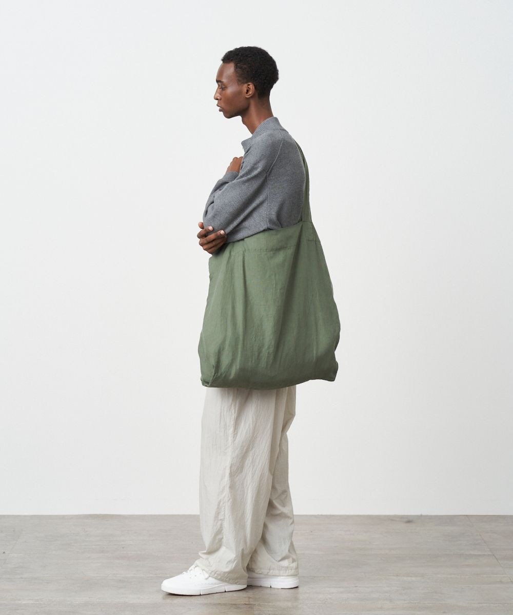 ATON HEMP OXFORD | ビッグバッグ - UNISEX 