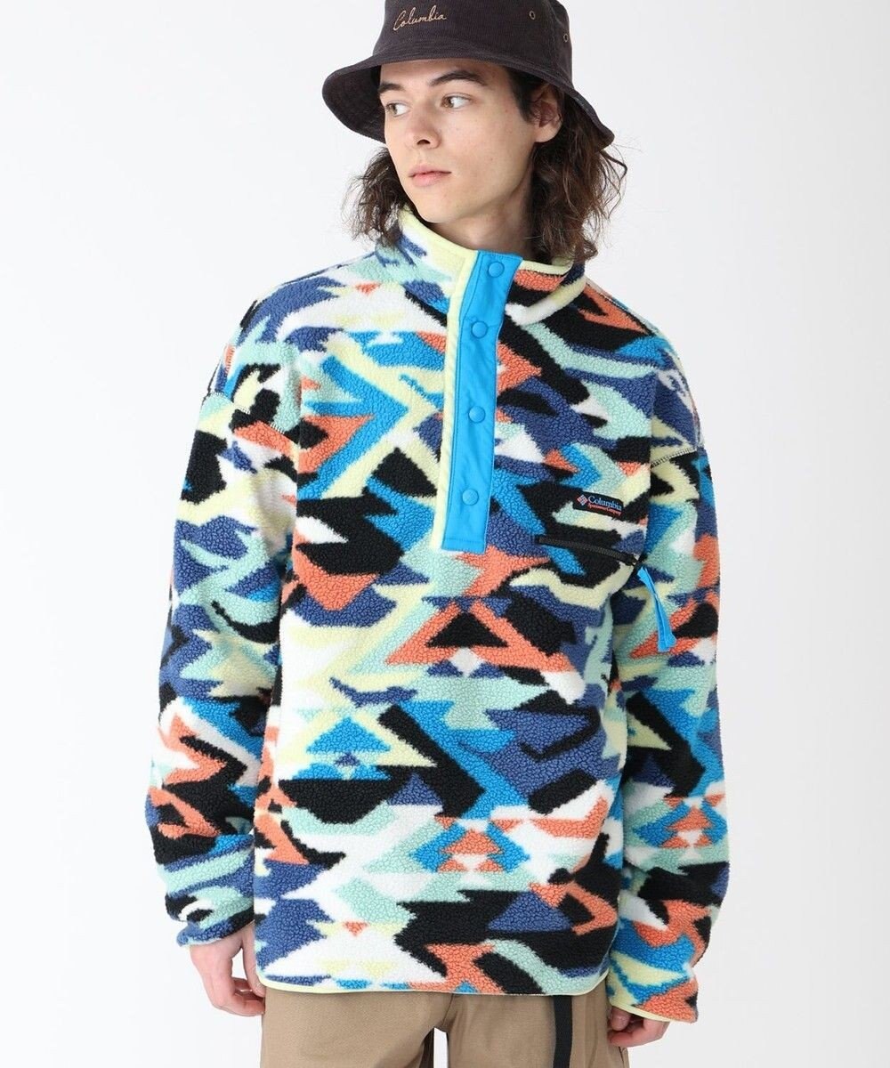 Columbia Columbia/ ヘルヴェティアII プリントハーフスナップフリース /コロンビア 