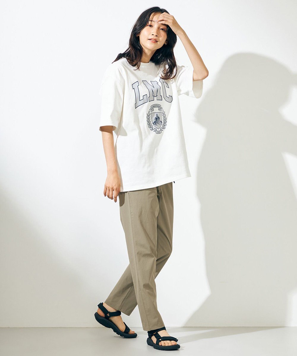 SHARE PARK MENS 【UNISEX】UVカット カレッジロゴTシャツ 