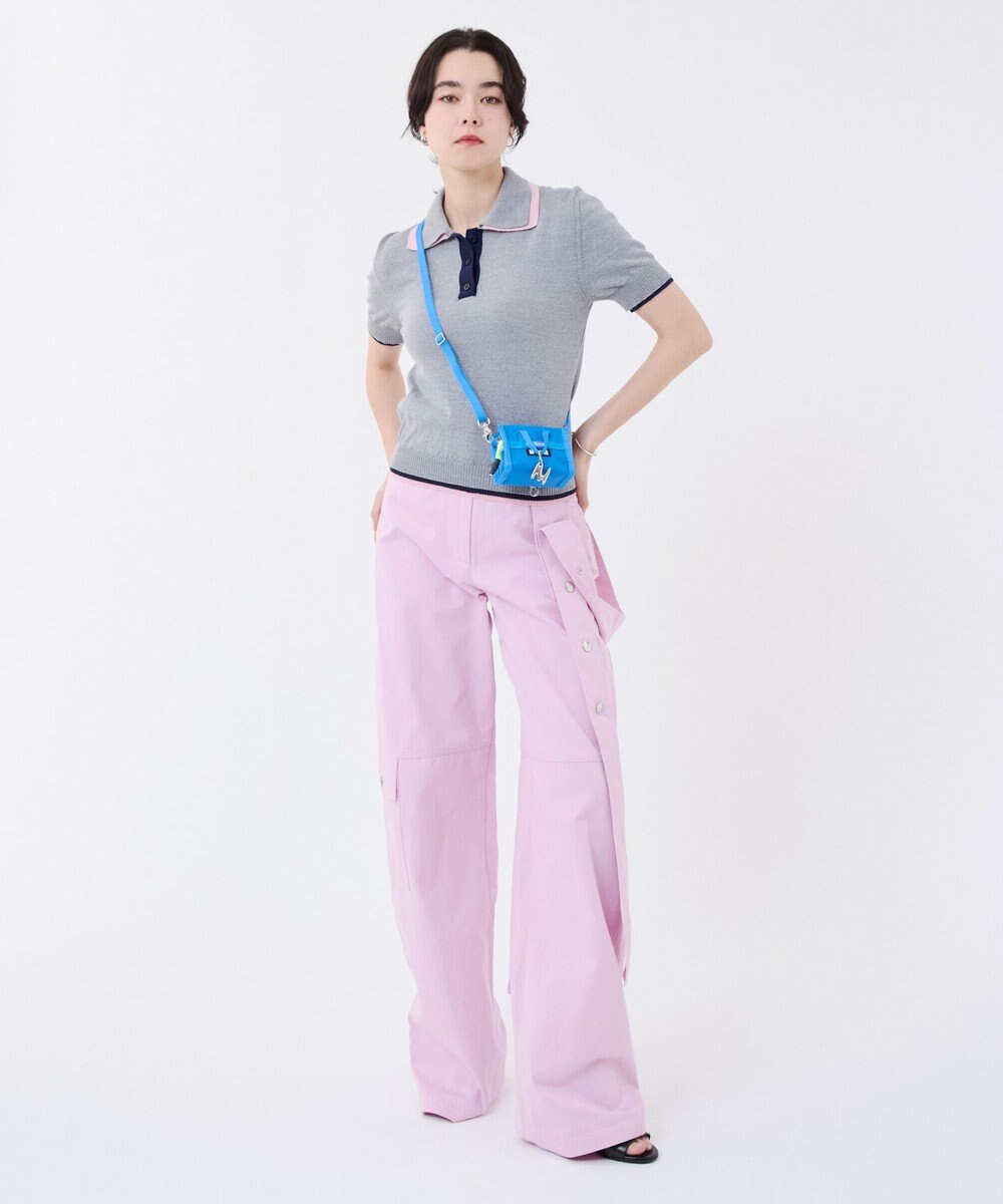 LeSportsac MSGM MICRO WEEKENDER/マイクロブルー 