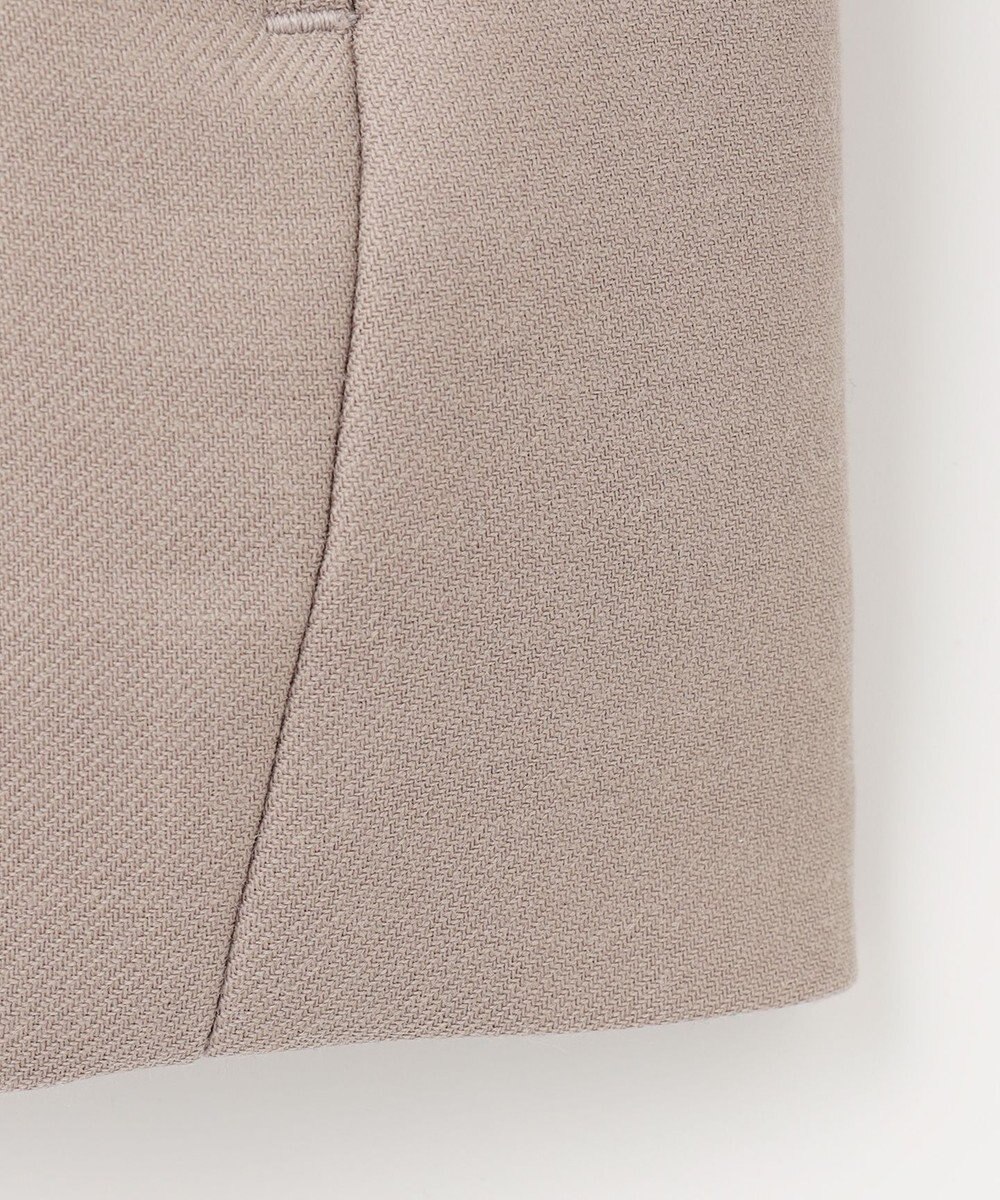 自由区 S ライトウールダブルクロススタンドカラー ジャケット 