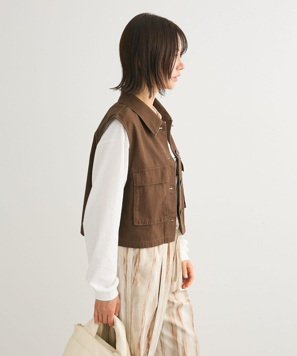 Green Parks ・ＳＵＧＡＲ　ＳＰＯＯＮ　ミリタリーショートベスト 