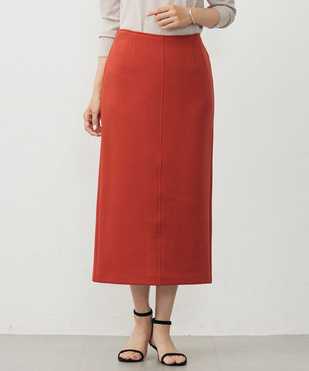 J.PRESS LADIES S ダンボールジャージー ナロー スカート 