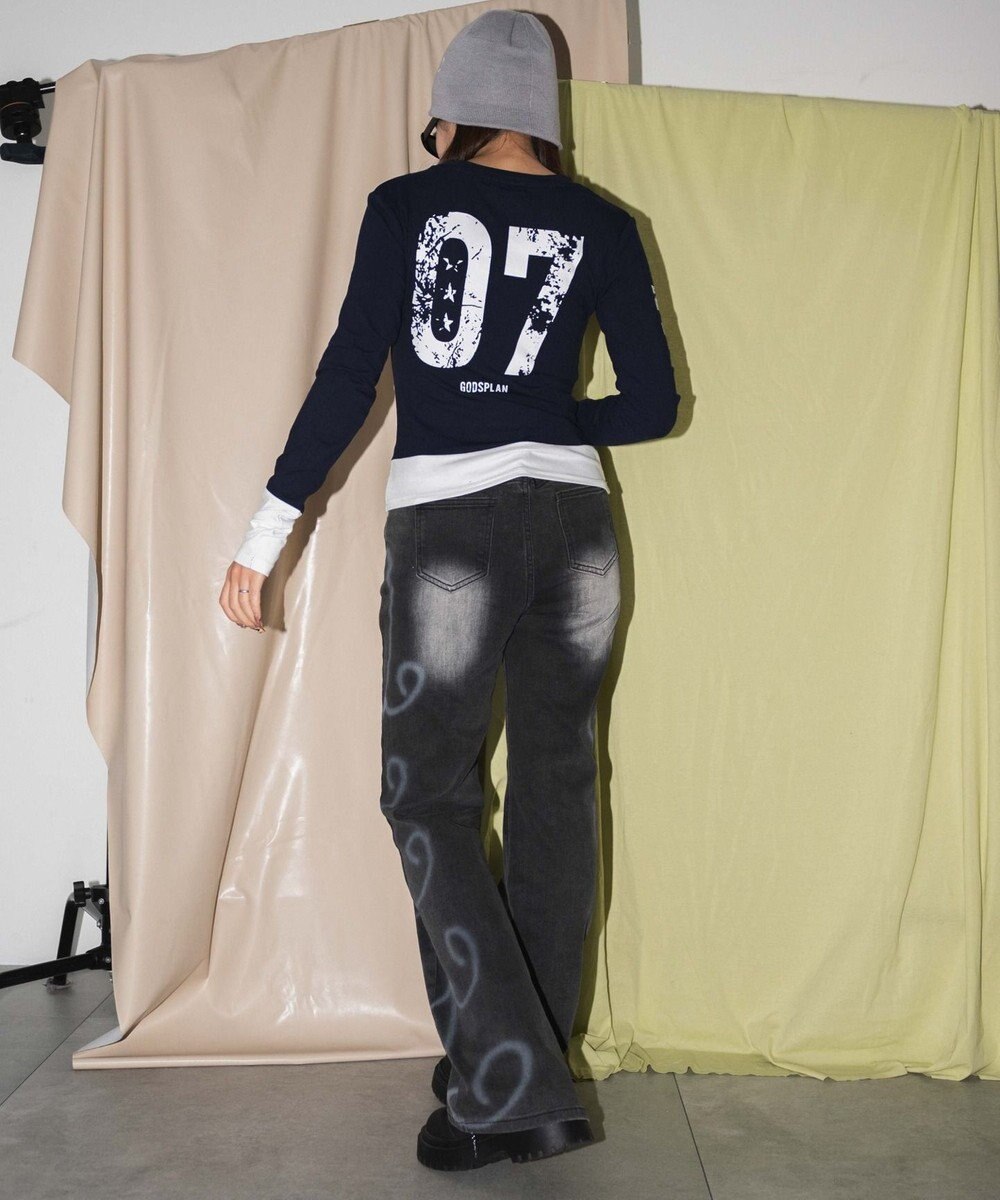 WEGO ナンハリングーレイヤードトップス 