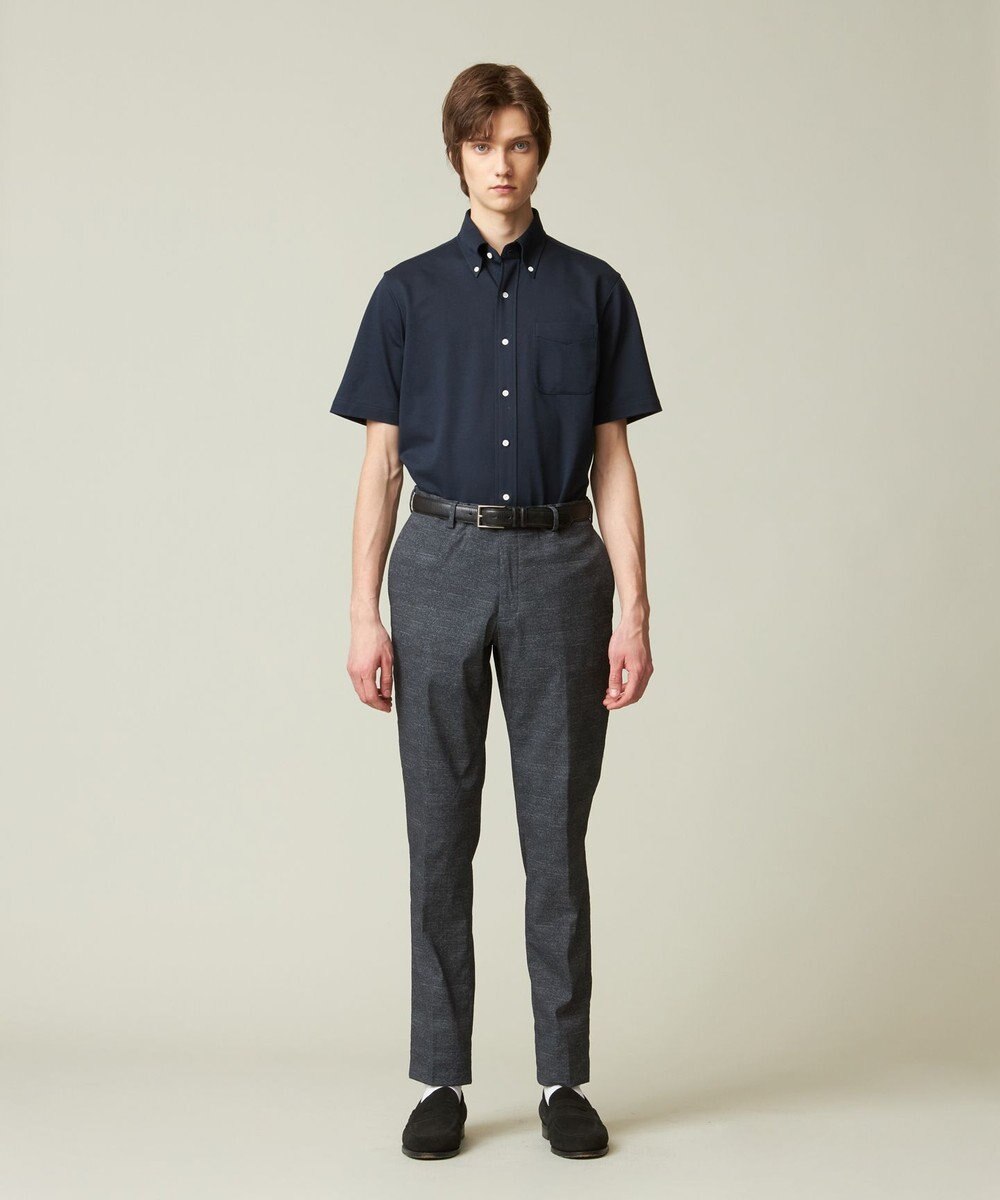 J.PRESS MEN 【夏に嬉しい高機能】カノコインレイパッチポケット シャツ/B.D. 