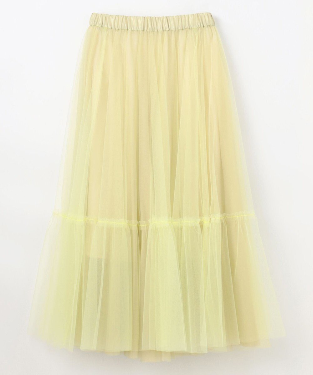 NAVE 【Nave・洗える】チュールフレアースカート 
