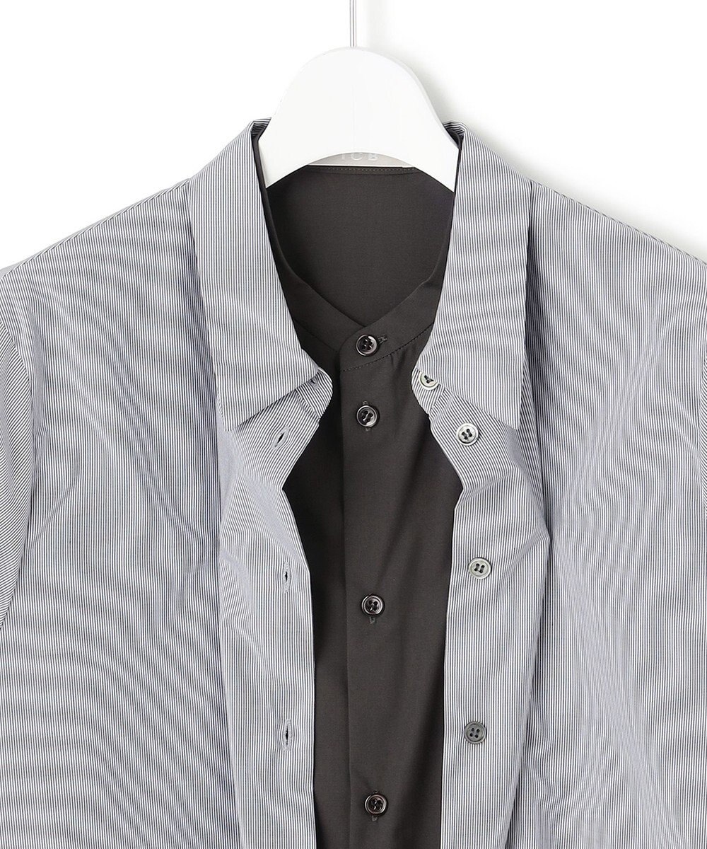 ICB L 【洗える】レイヤードシャーティング 