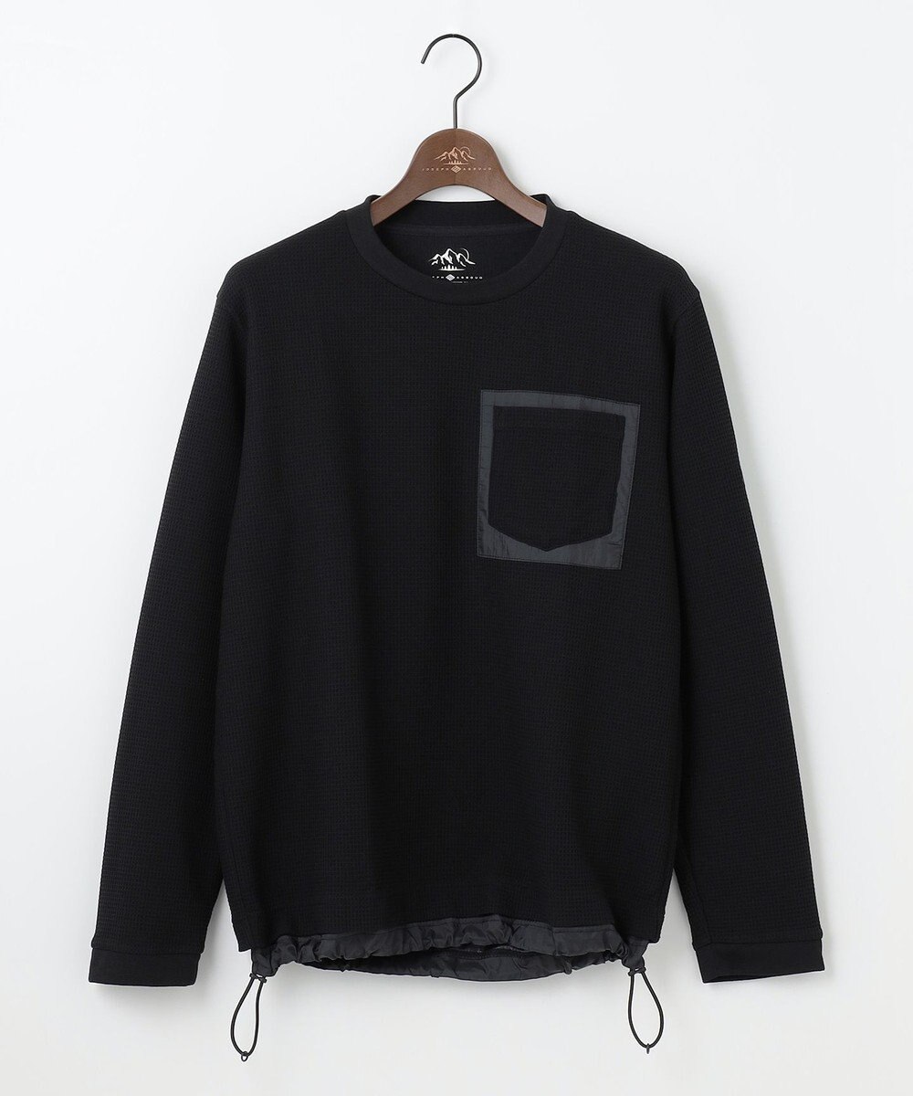 JOSEPH ABBOUD MOUNTAIN 【吸水速乾/通気性】ハイゲージワッフル Ｔシャツ 