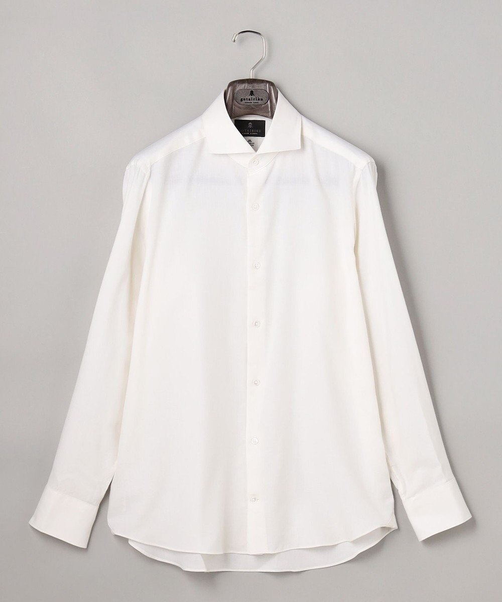 GOTAIRIKU GOLD LABEL/WEB&一部店舗限定【Thomas Mason】コットンカシミヤ フラノシャツ 