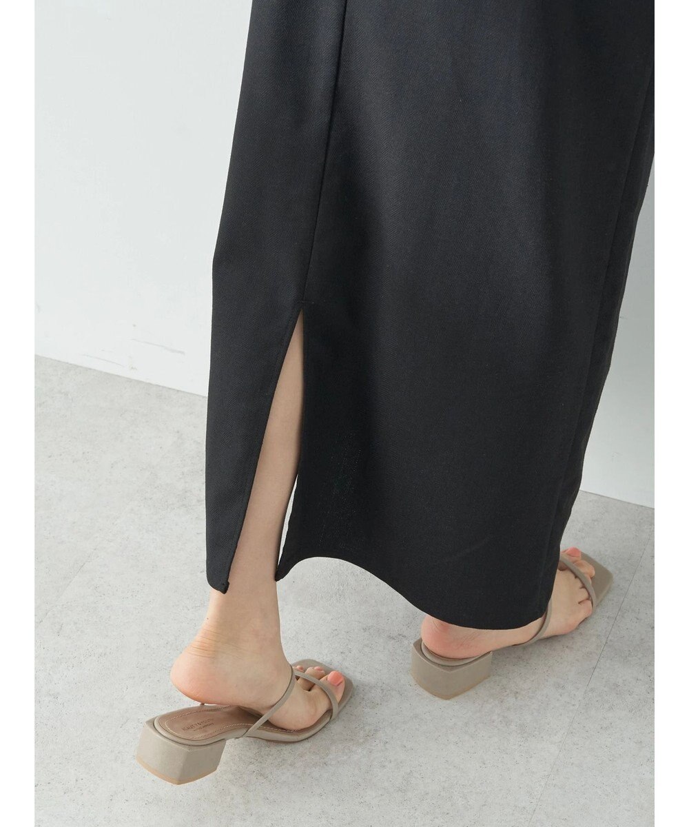 earth music&ecology ＳＥＴ２点ヘリンボーンベスト＋キャミドレ 