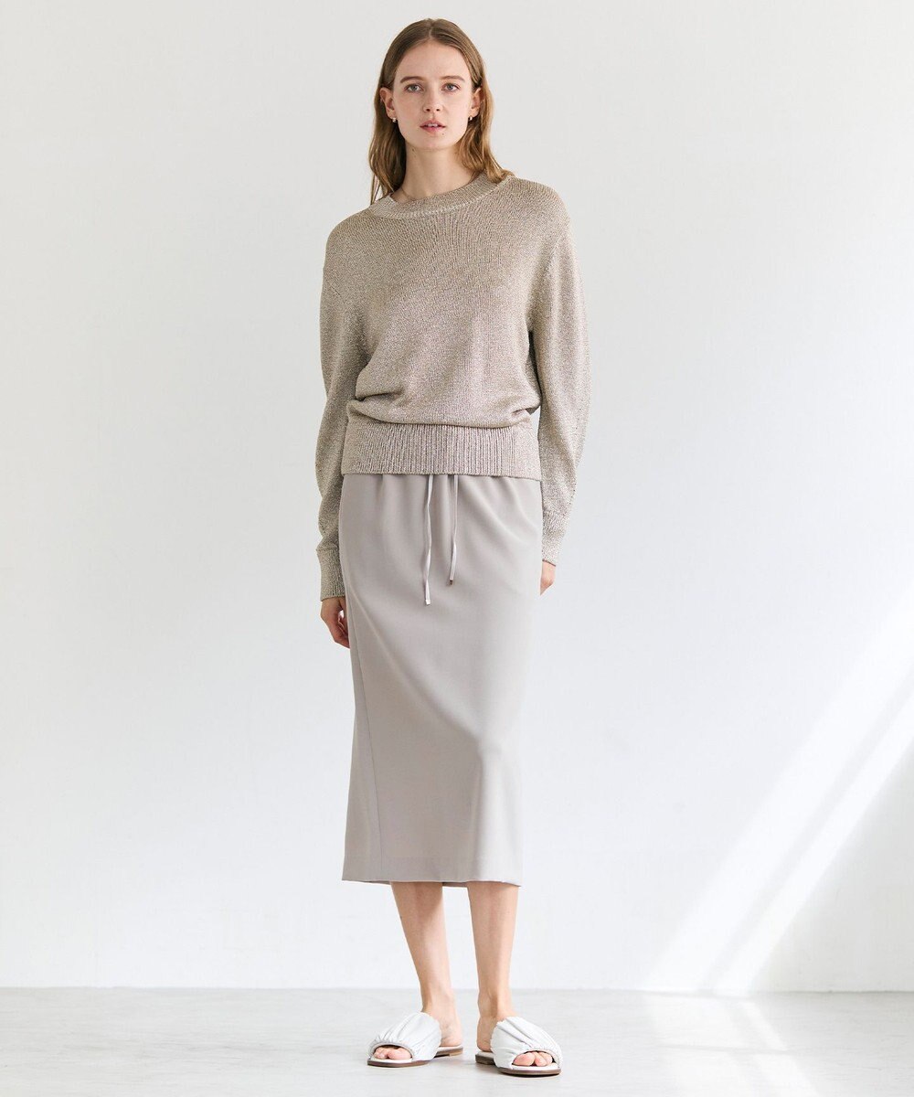 BEIGE， RUE / ドライタッチイージーIラインスカート 