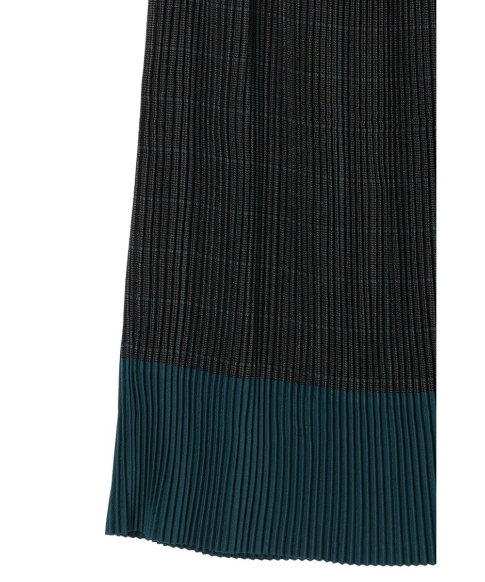 CRAFT STANDARD BOUTIQUE 配色チェックプリーツスカート 