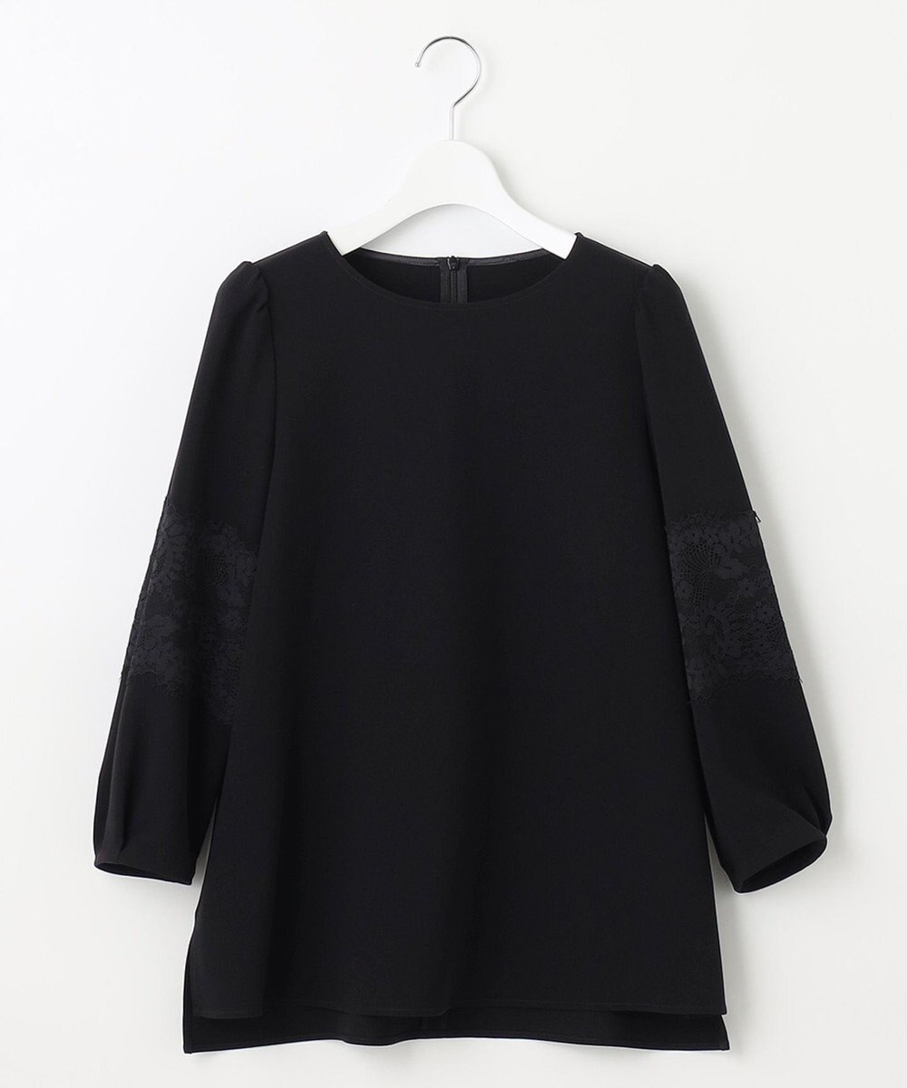 23区 【セットアップ対応】トリアセダブルジョーゼット ブラウス 