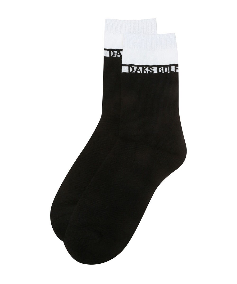 DAKS 【DAKS GOLF】ライン配色足首パイルソックス 