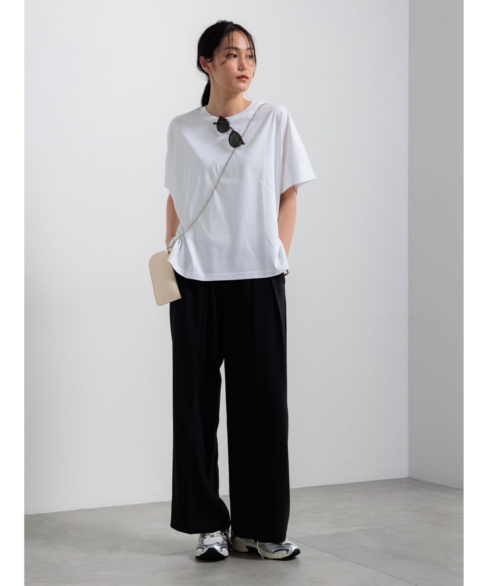 Te chichi 【遮熱/調温】ワイドTシャツ 