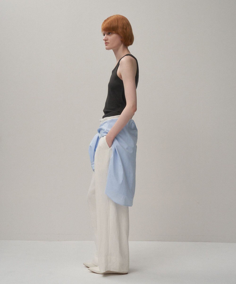 ATON RECYCLE SUVIN RIB | タンクトップ 