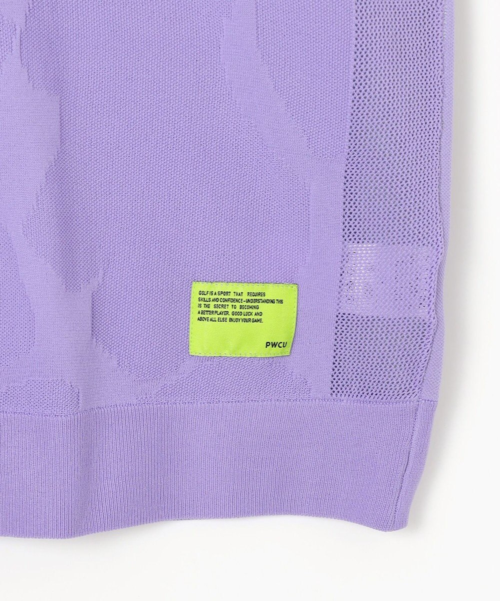 PW CIRCULUS 【手洗い可能】【MEN】アニマルドットニットモック ゴルフ 